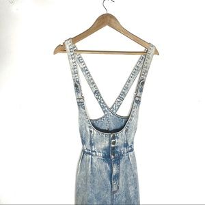 Denim Overalls, Zena, White Washed Vintage, Size 5